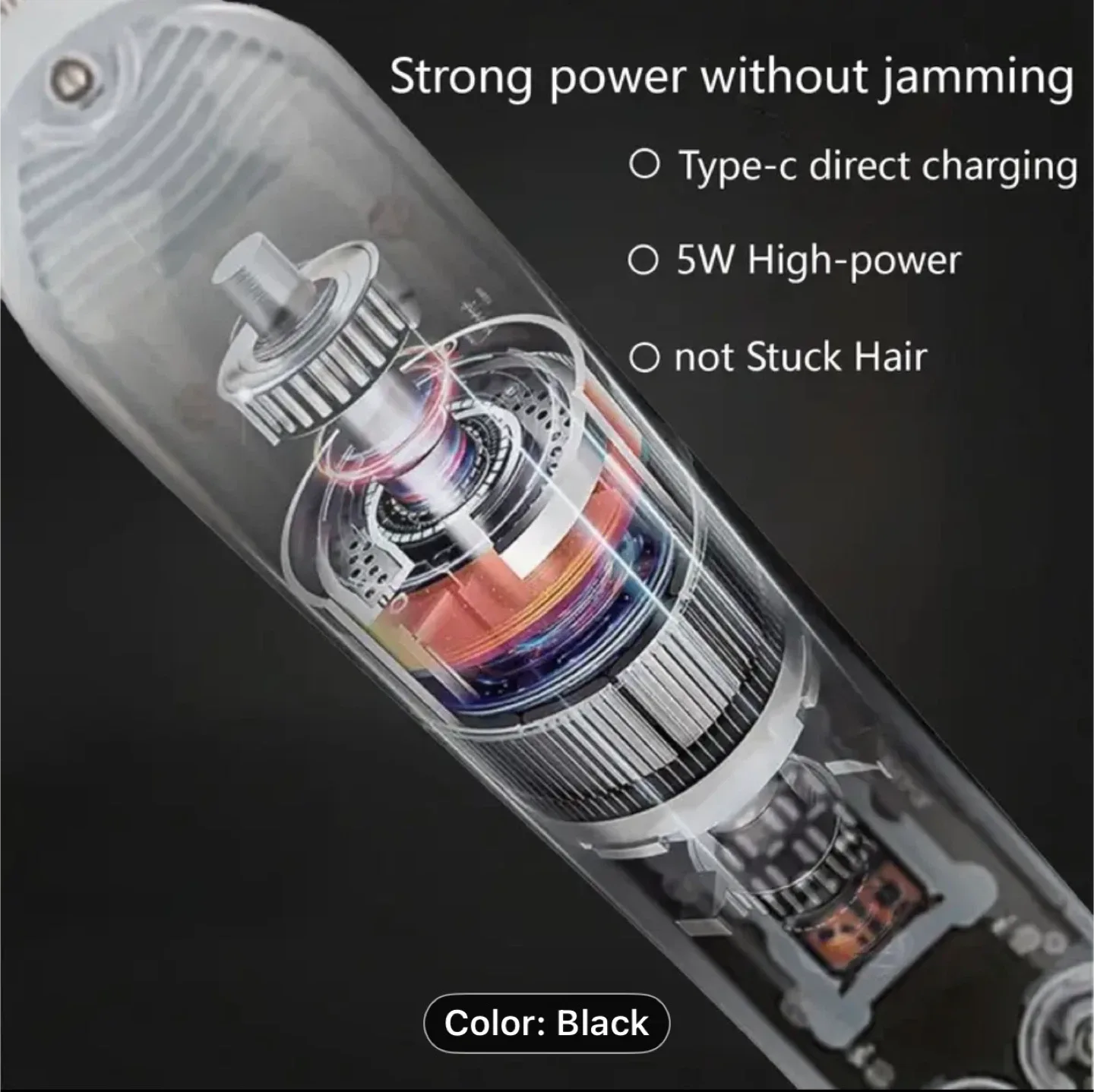 2pcs Cordless Hair Clipper & Beard Trimmer Set image indicator(8)