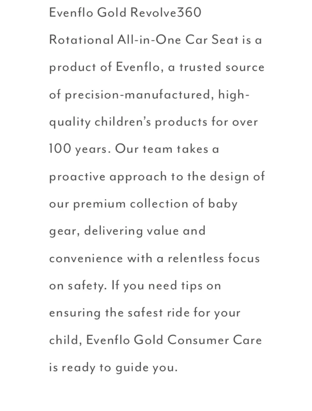 Evenflo Revolve360 Extend All-in-One Car Seat image indicator(8)