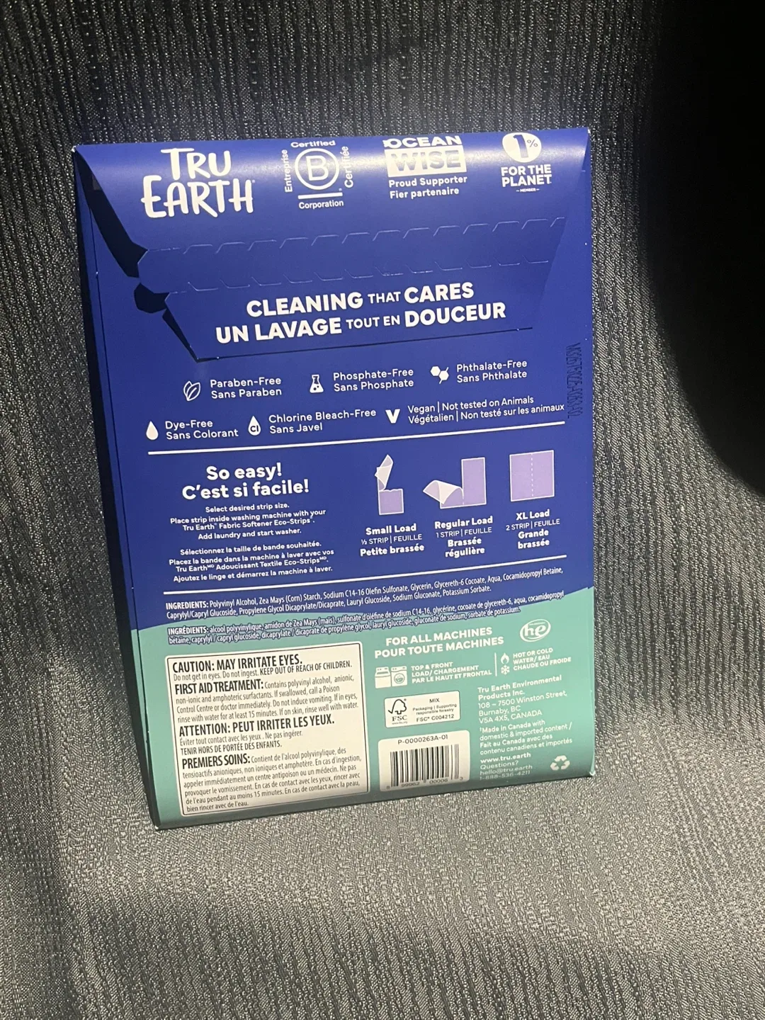 Tru Earth Laundry Detergent Sheets - Fragrance Free, 128 Loads image indicator(2)