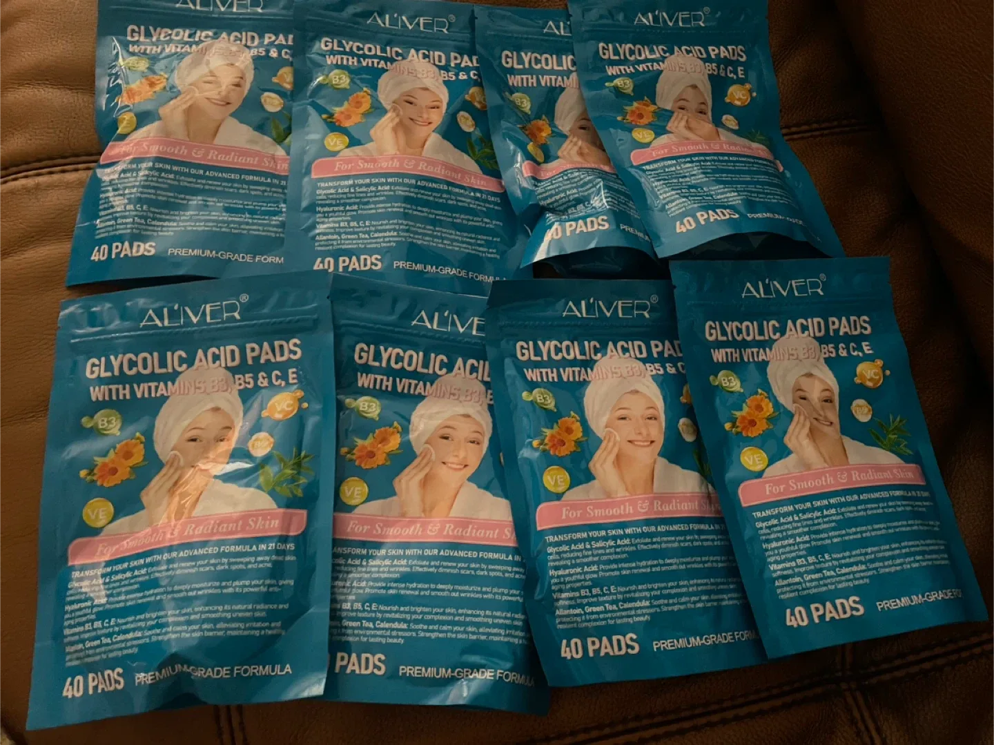 ALIVER Glycolic Acid Pads - 40 Pads