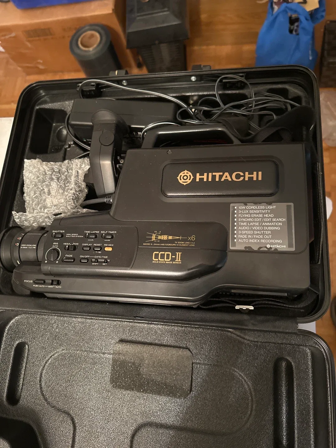 Hitachi CCD-II Video Camera Recorder
