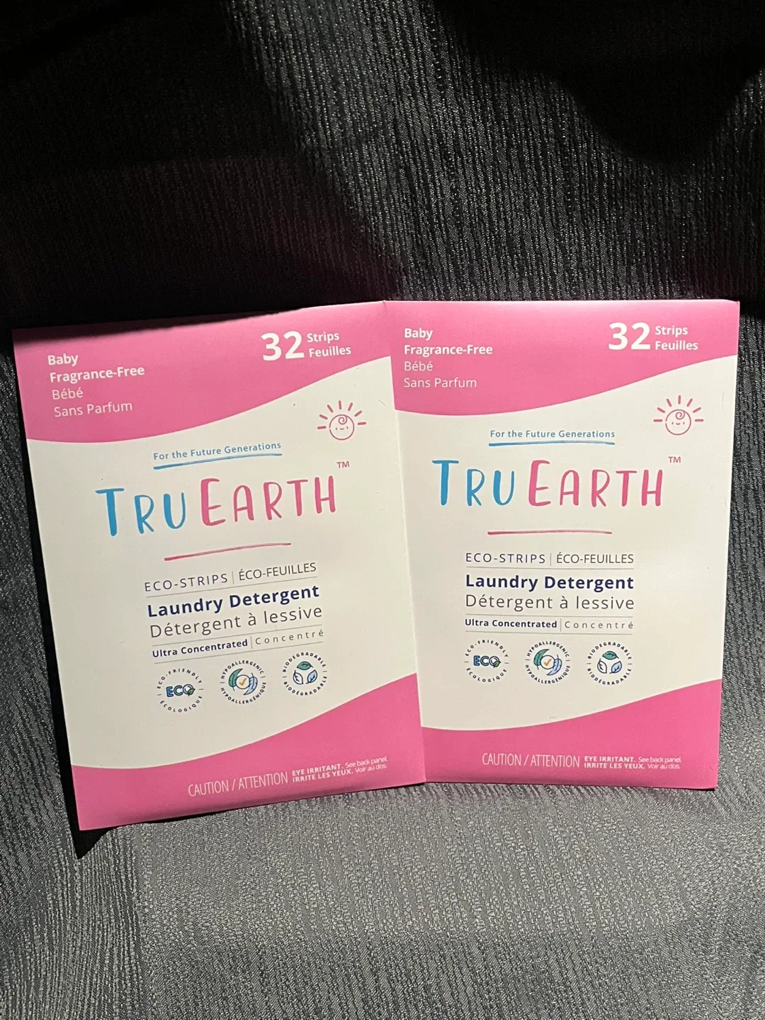 Tru Earth Baby Laundry Detergent Strips - 2 packs