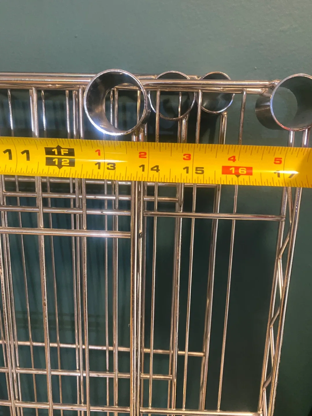4-Tier Chrome Wire Shelving Unit image indicator(5)