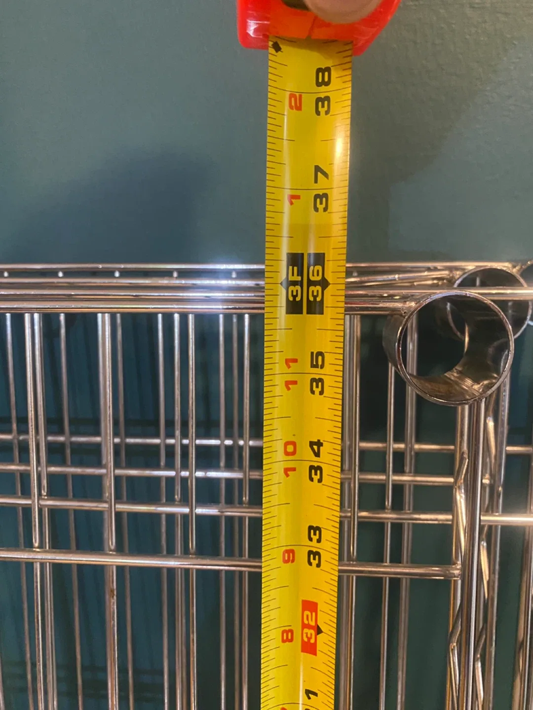 4-Tier Chrome Wire Shelving Unit image indicator(4)