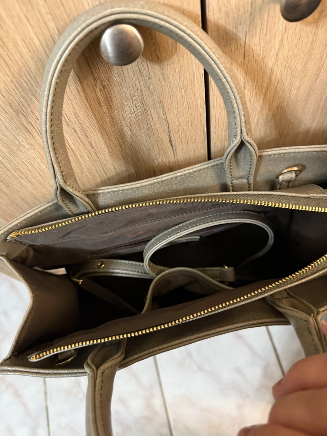 Matt & Nat Grey Satchel Bag - photo 4