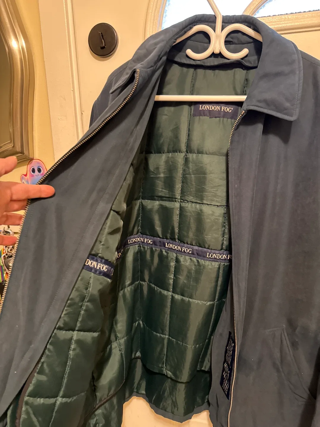 London Fog Blue Men's Jacket image indicator(2)