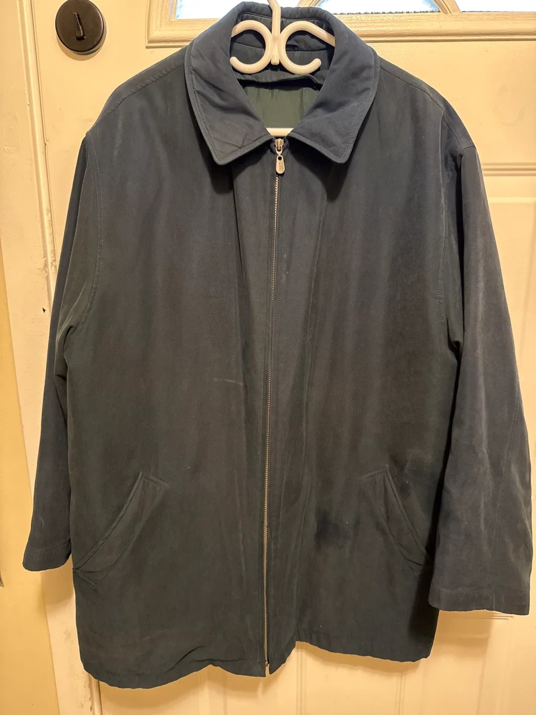 London Fog Blue Men's Jacket image indicator(3)