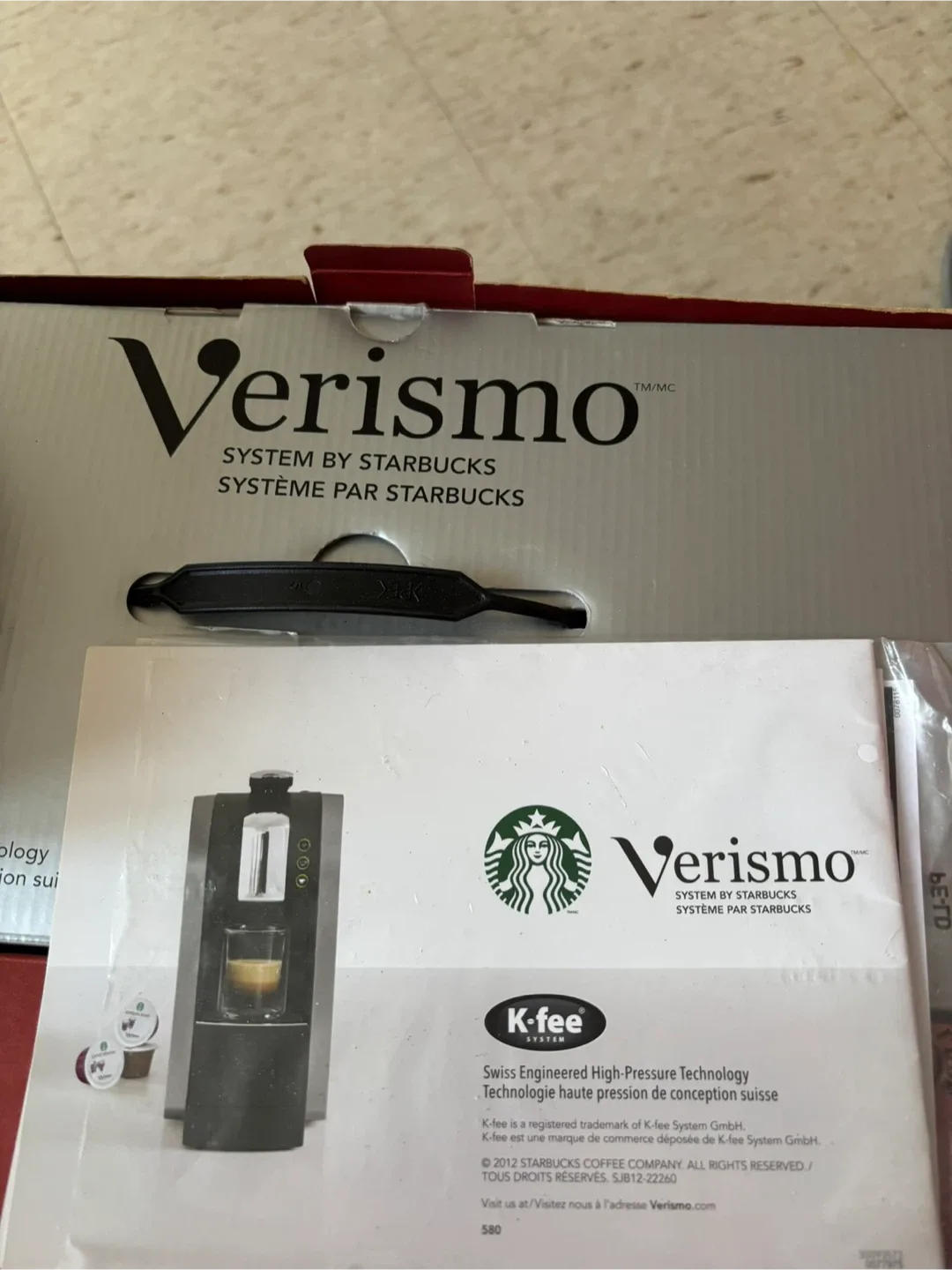 Verismo System by Starbucks used