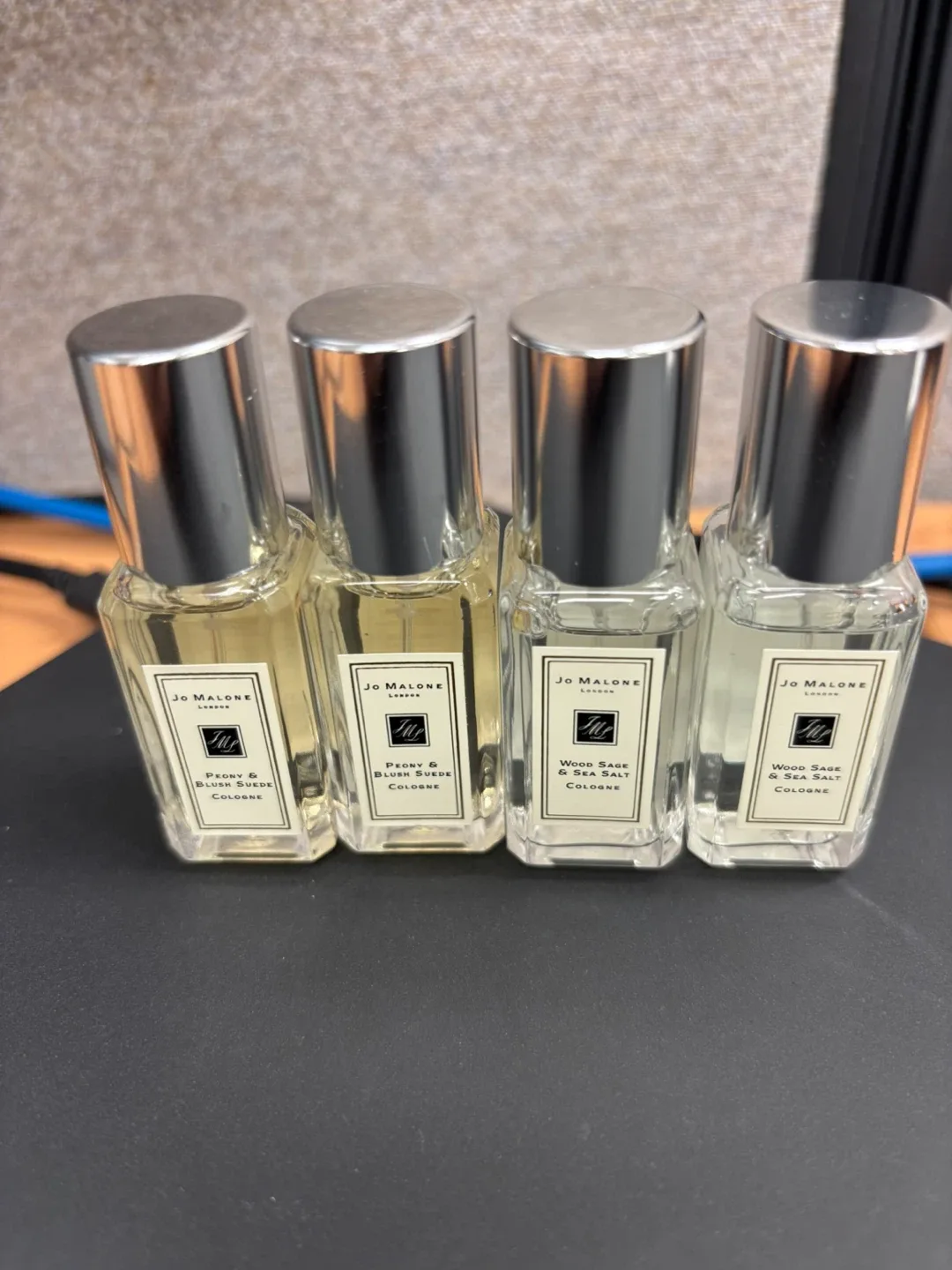 Jo Malone Cologne 4x9ml (Peony & Blush Suede, Wood Sage)