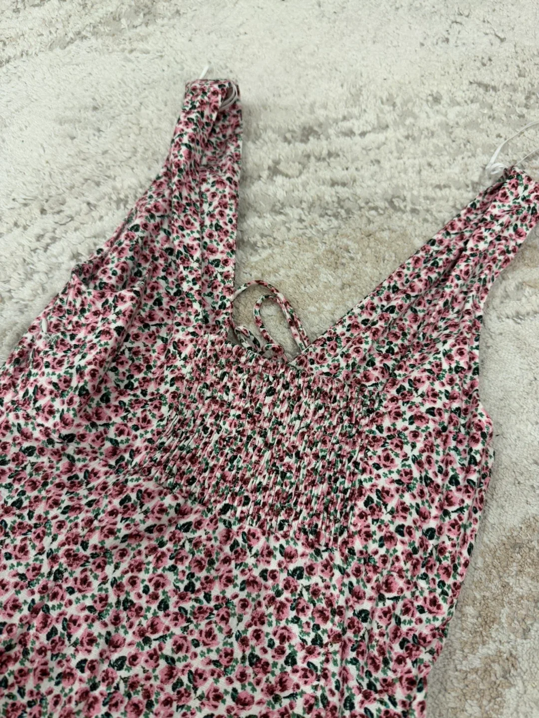 Zara Floral Print Mini Dress size M image indicator(3)