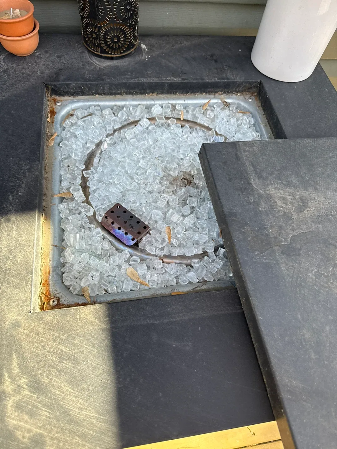 Outdoor Fire Pit Table