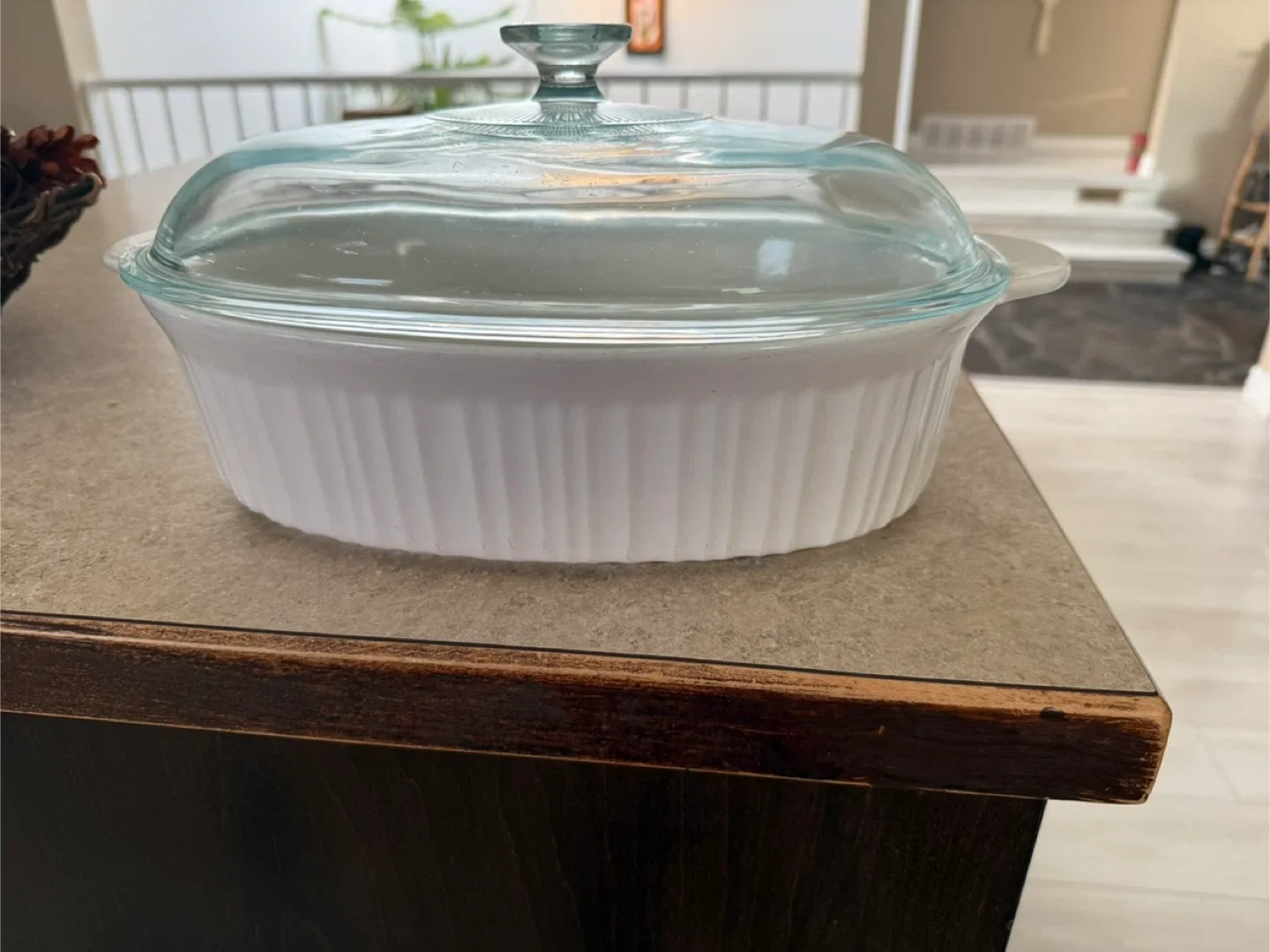 Vintage CorningWare Casserole Dish with Lid