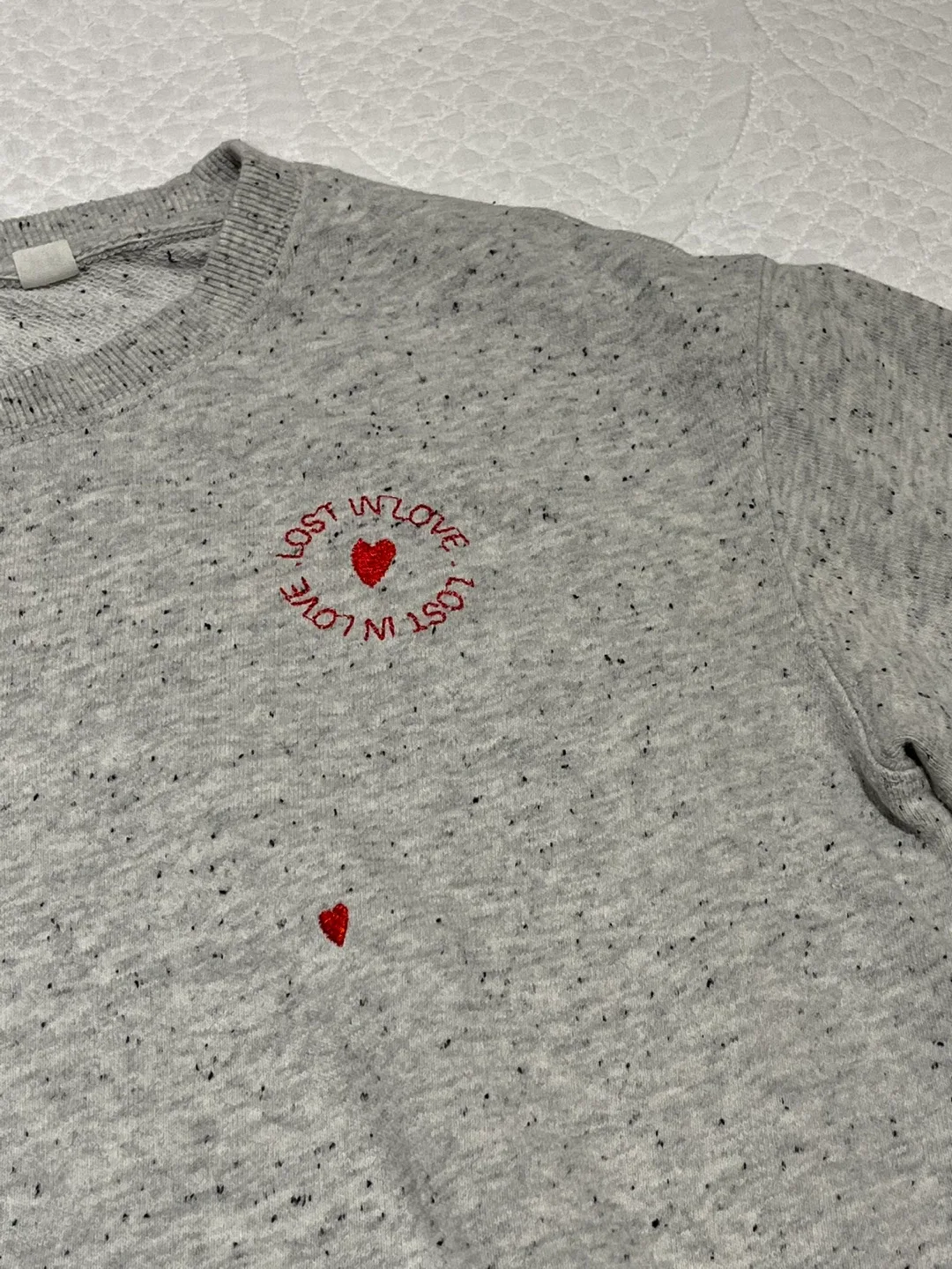 Lost In Love Hearts Sweater