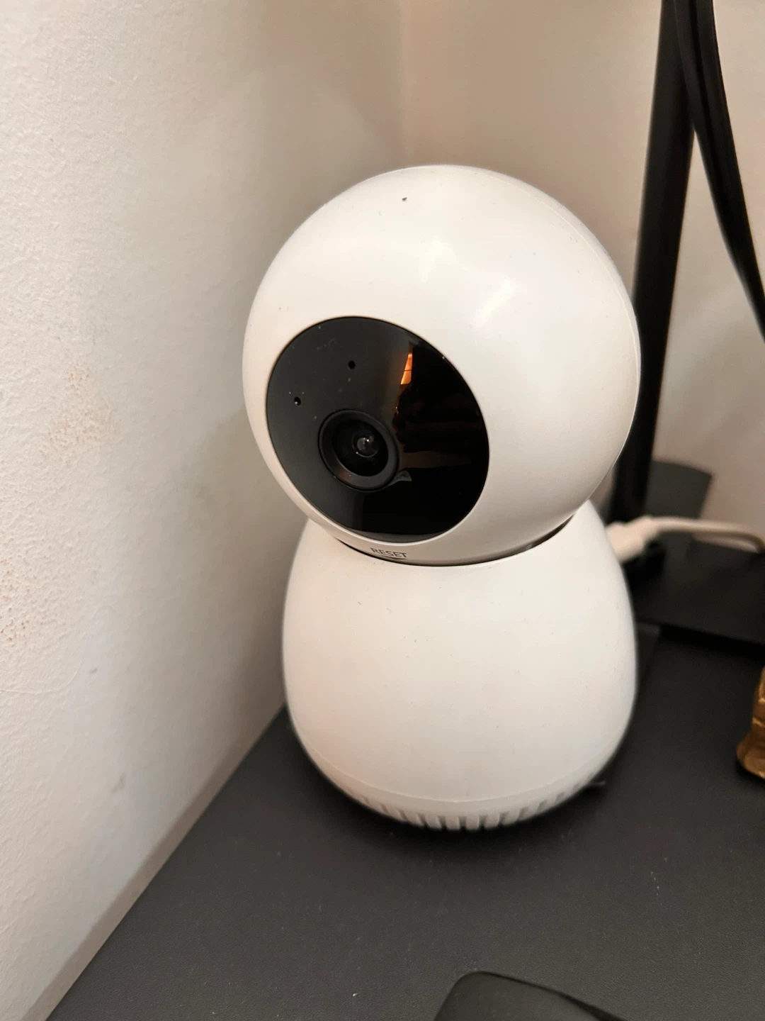 White Indoor Security Camera