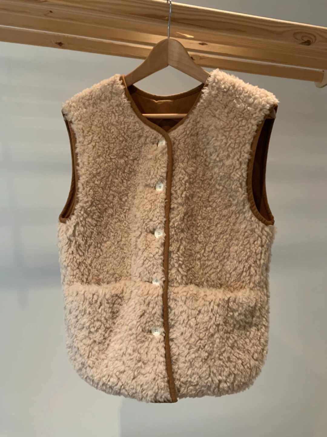 Wool Reversible Vest (New)