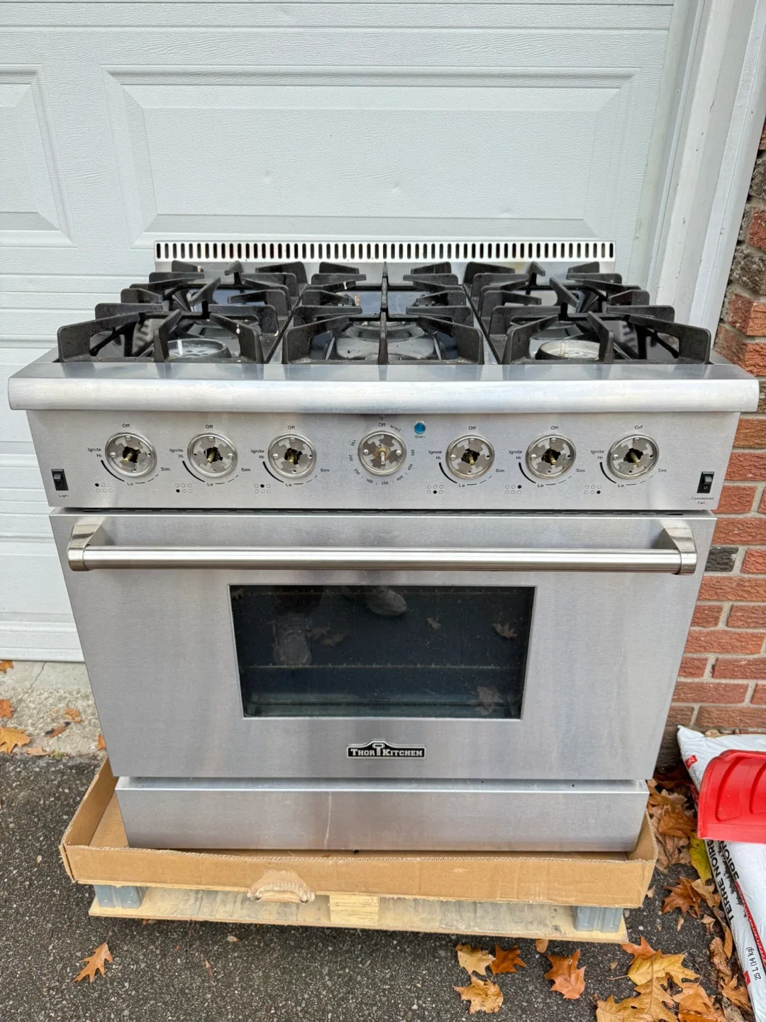 Thor Kitchen Stainless Steel Gas Range