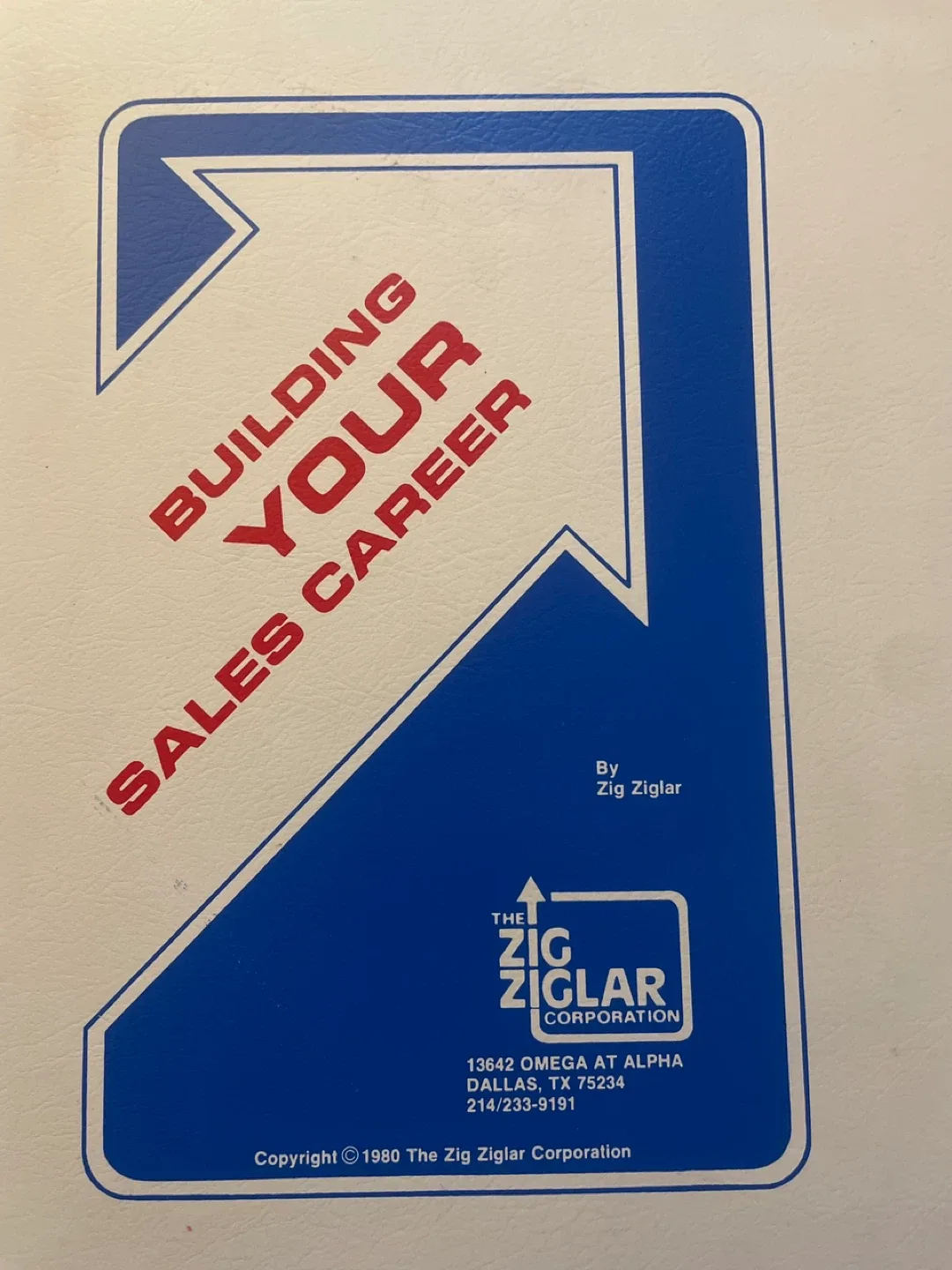 Zig Ziglar 'Building Your Sales Career' Audio Cassettes