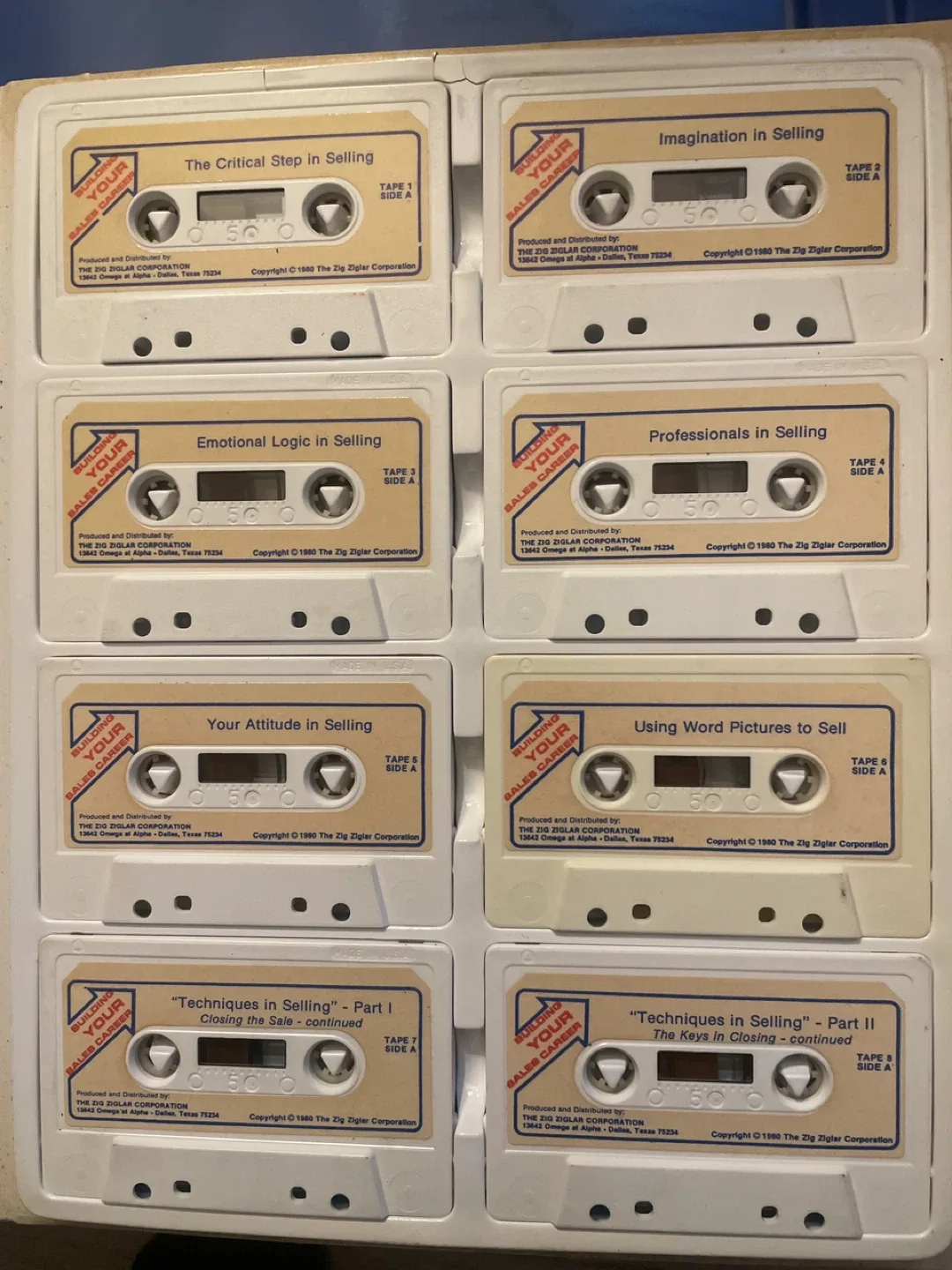 Zig Ziglar 'Building Your Sales Career' Audio Cassettes image indicator(4)