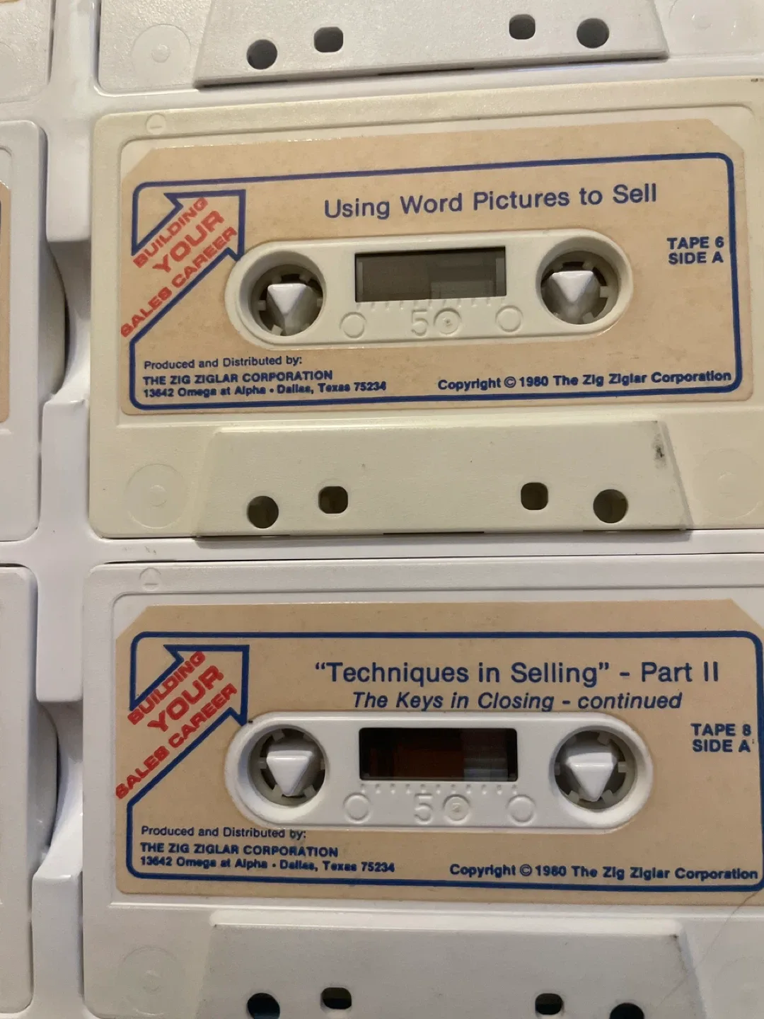 Zig Ziglar 'Building Your Sales Career' Audio Cassettes image indicator(8)