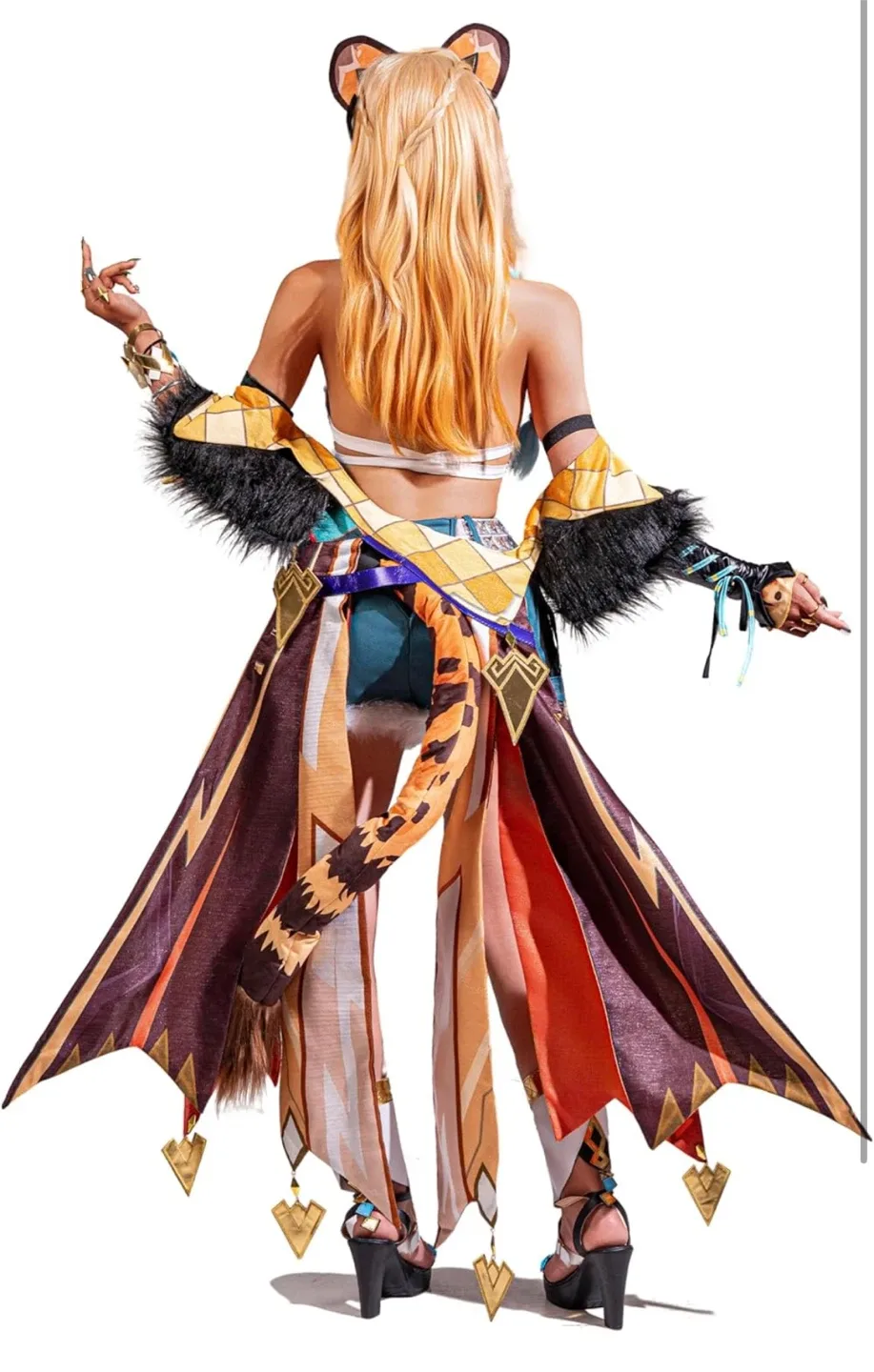 Genshin Impact Candace Cosplay Costume image indicator(4)
