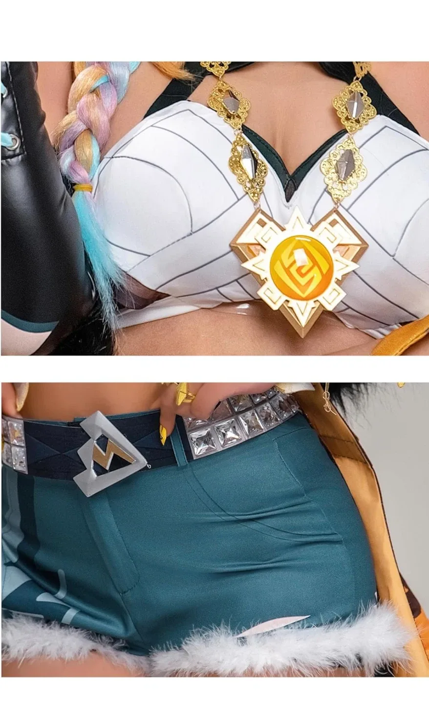 Genshin Impact Candace Cosplay Costume image indicator(5)