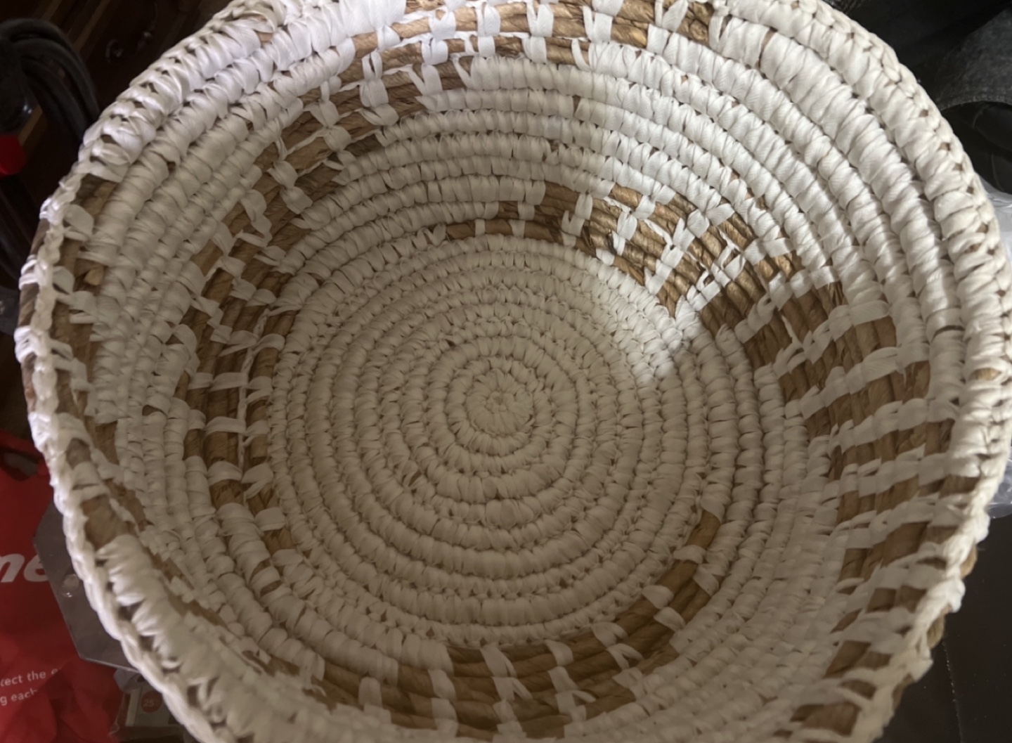 Handmade Woven Basket - Decorative Storage - photo 2