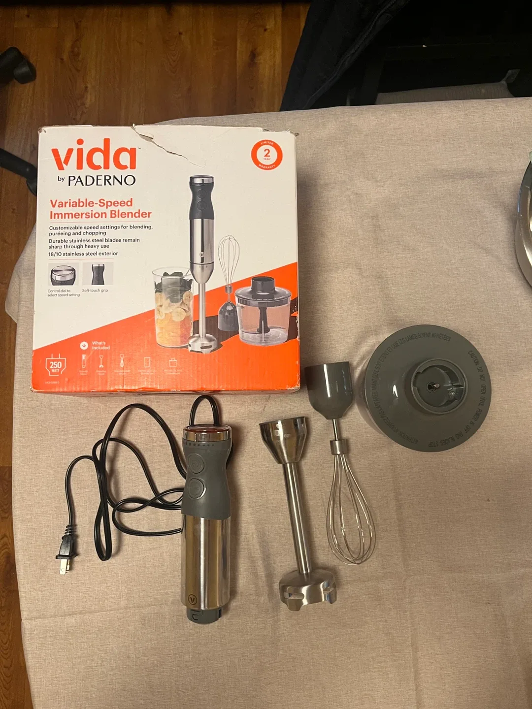 Hand mixer/ Blender Paderno image indicator(2)