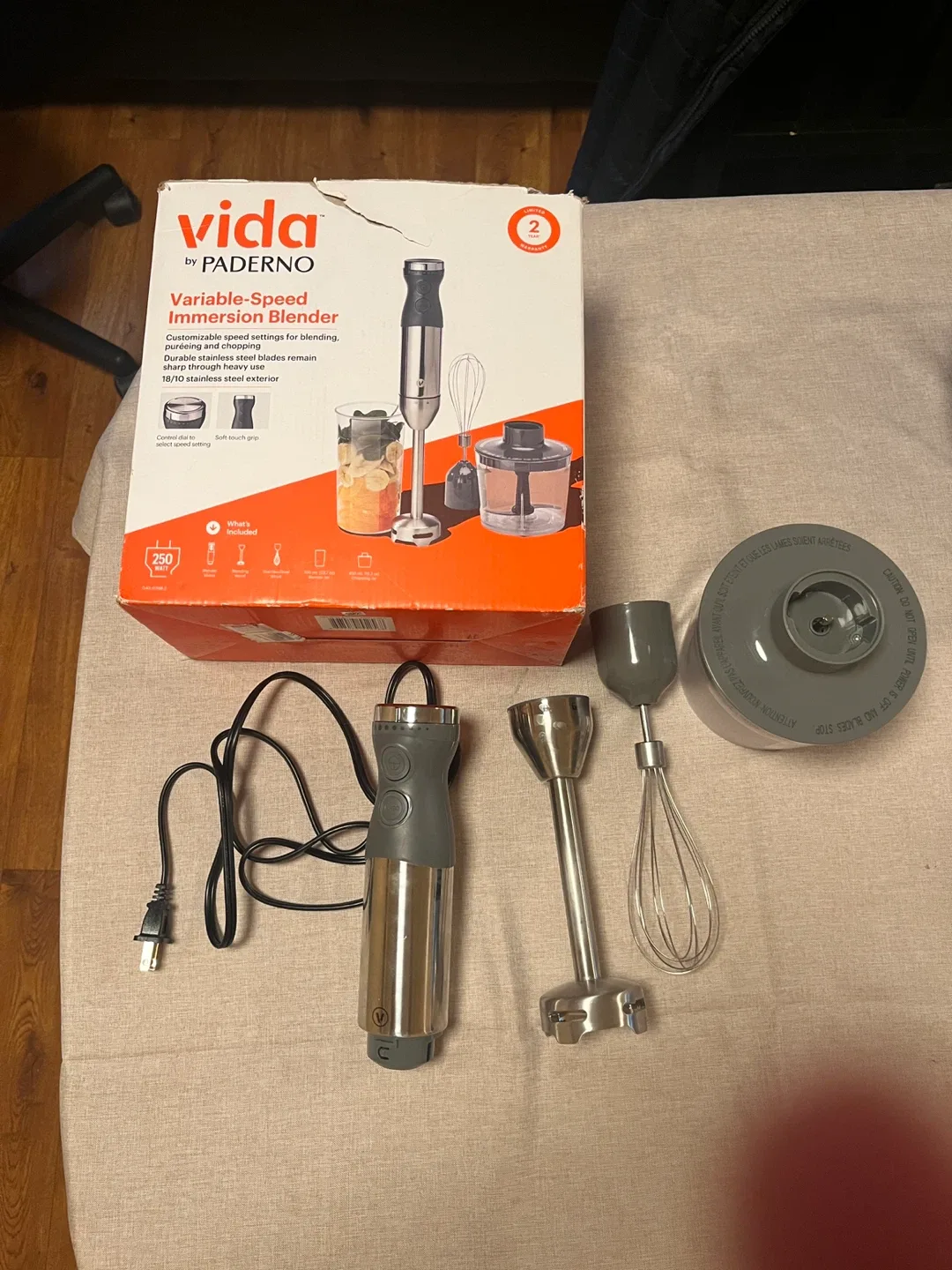 Hand mixer/ Blender Paderno image indicator(3)