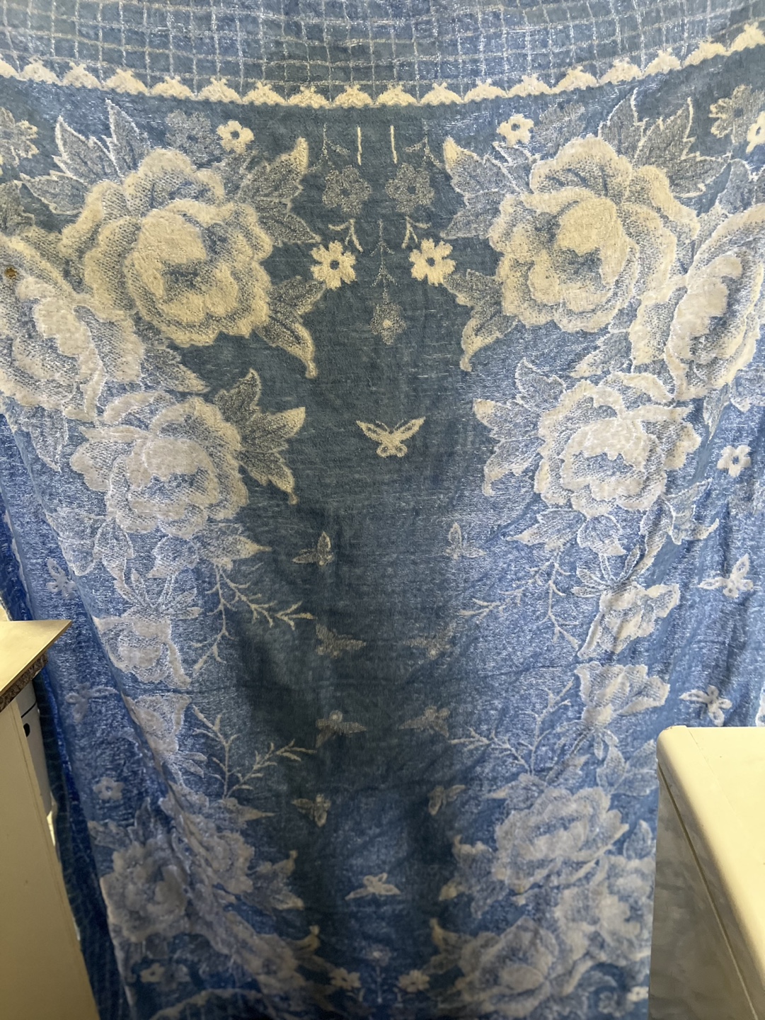 Floral Print Blanket/Bedspread