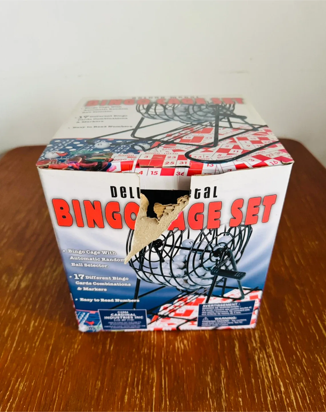 Deluxe Metal Bingo Cage Set