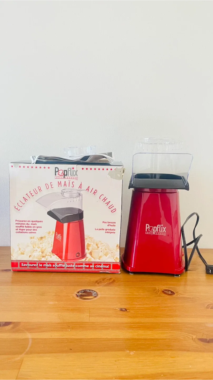 Popflix Hot Air Popcorn Maker