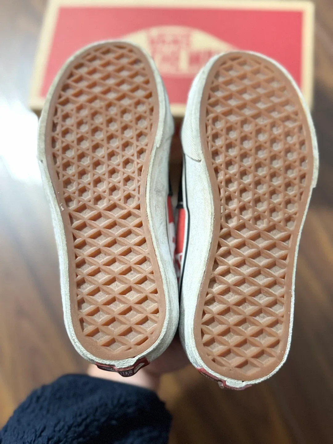 Vans Sk8-Hi Red/Black Kids Shoes image indicator(4)