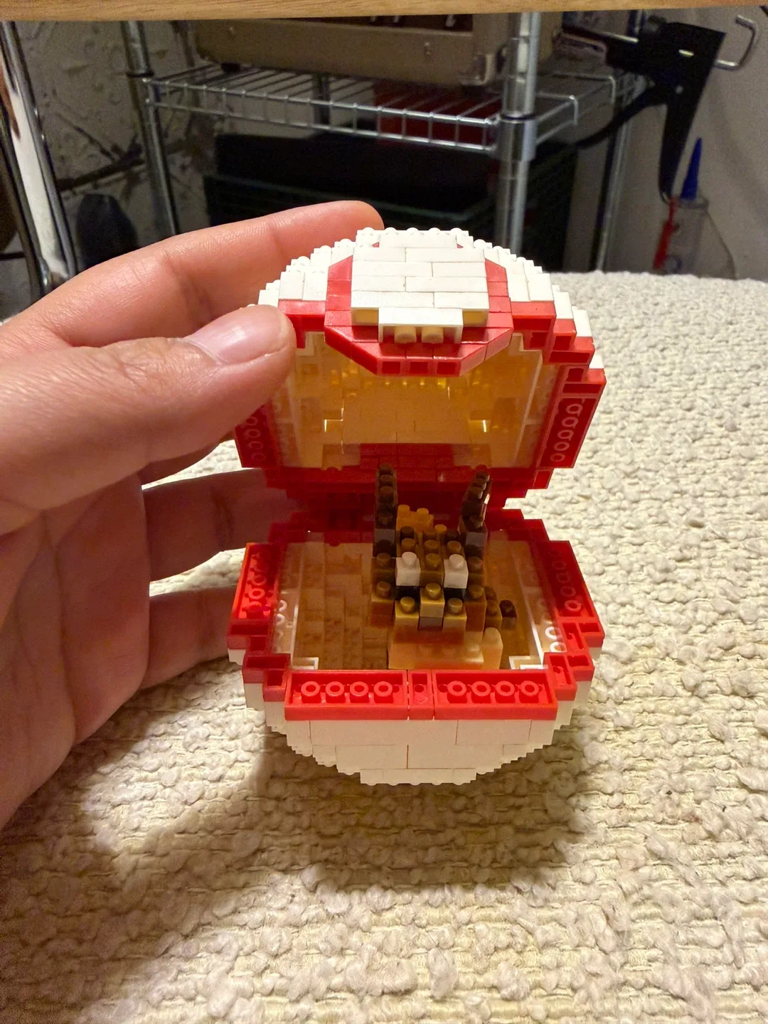 Nanoblock Pokémon pokeball Eevee