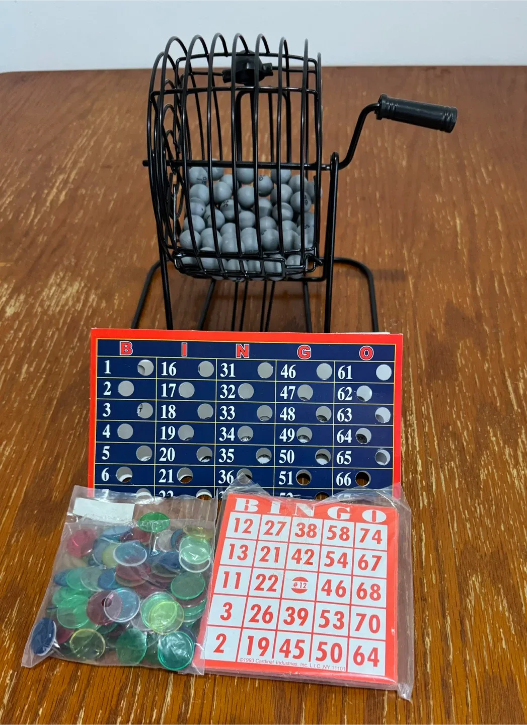 Deluxe Metal Bingo Cage Set image indicator(2)