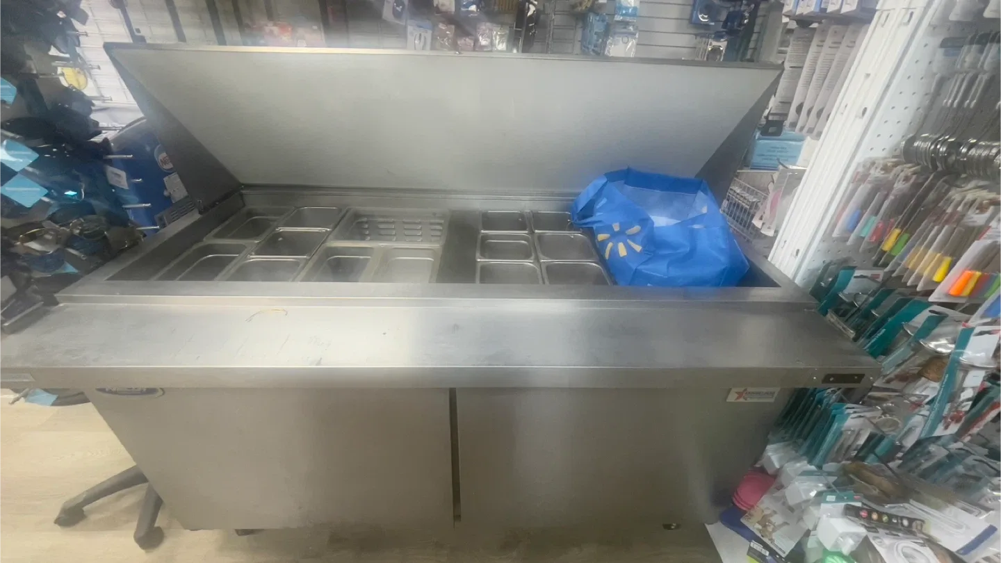 Stainless Steel Commercial Food Prep Table