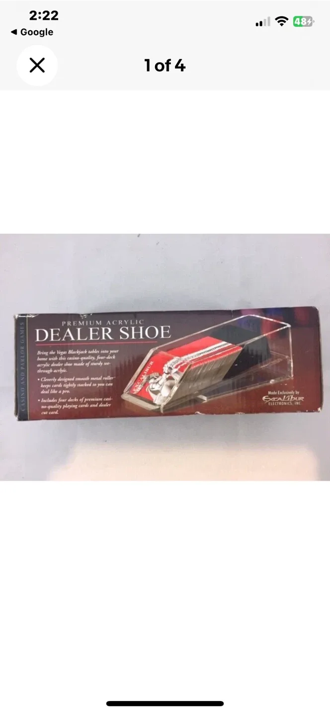 Premium Acrylic Dealer Shoe - Model 429 image indicator(4)