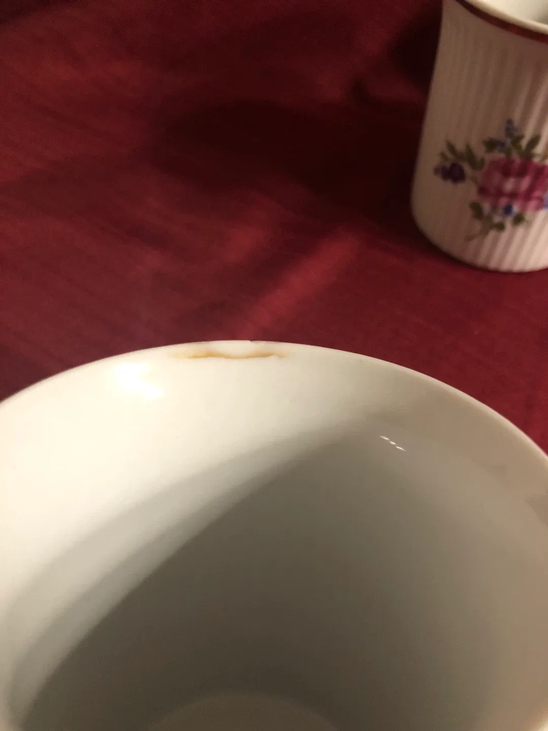 Vintage JL MENAU Floral Tea Cups (Set of 4) image indicator(4)