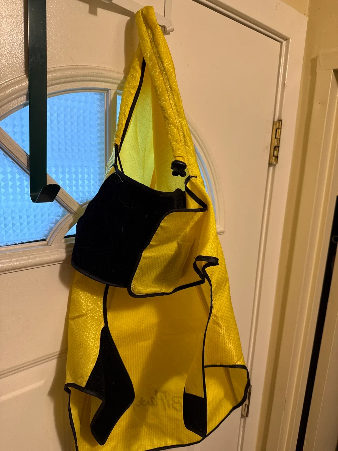 Bipawti Yellow Dog Raincoat - Size L image indicator(2)
