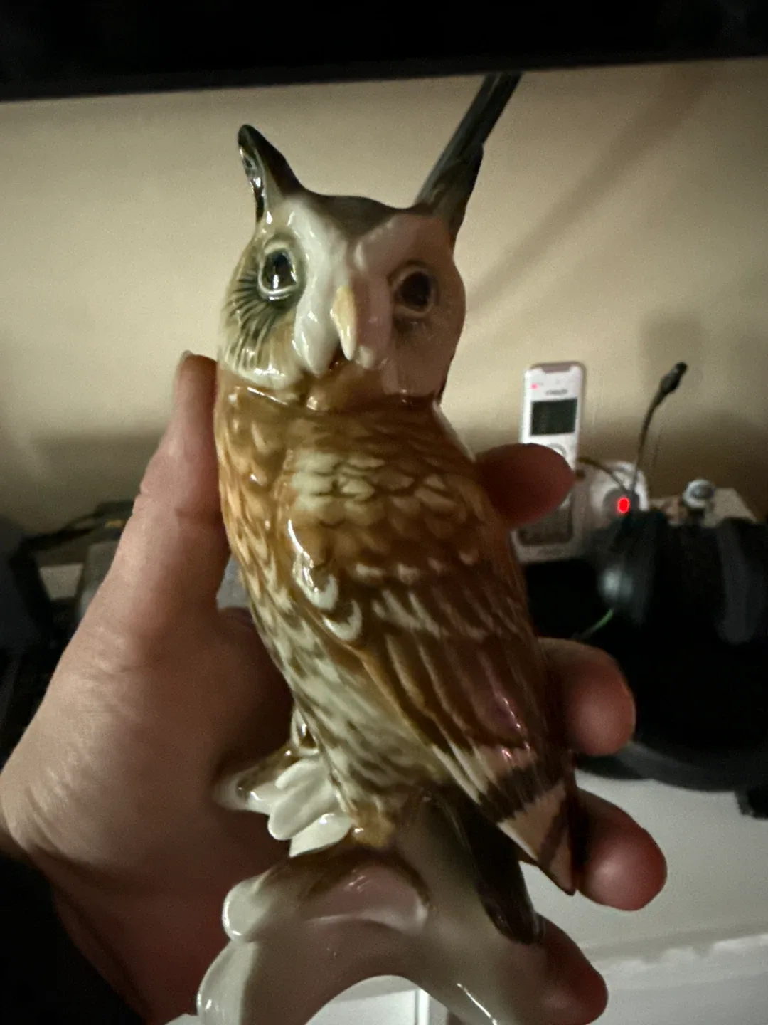 Vintage Owl Figurine