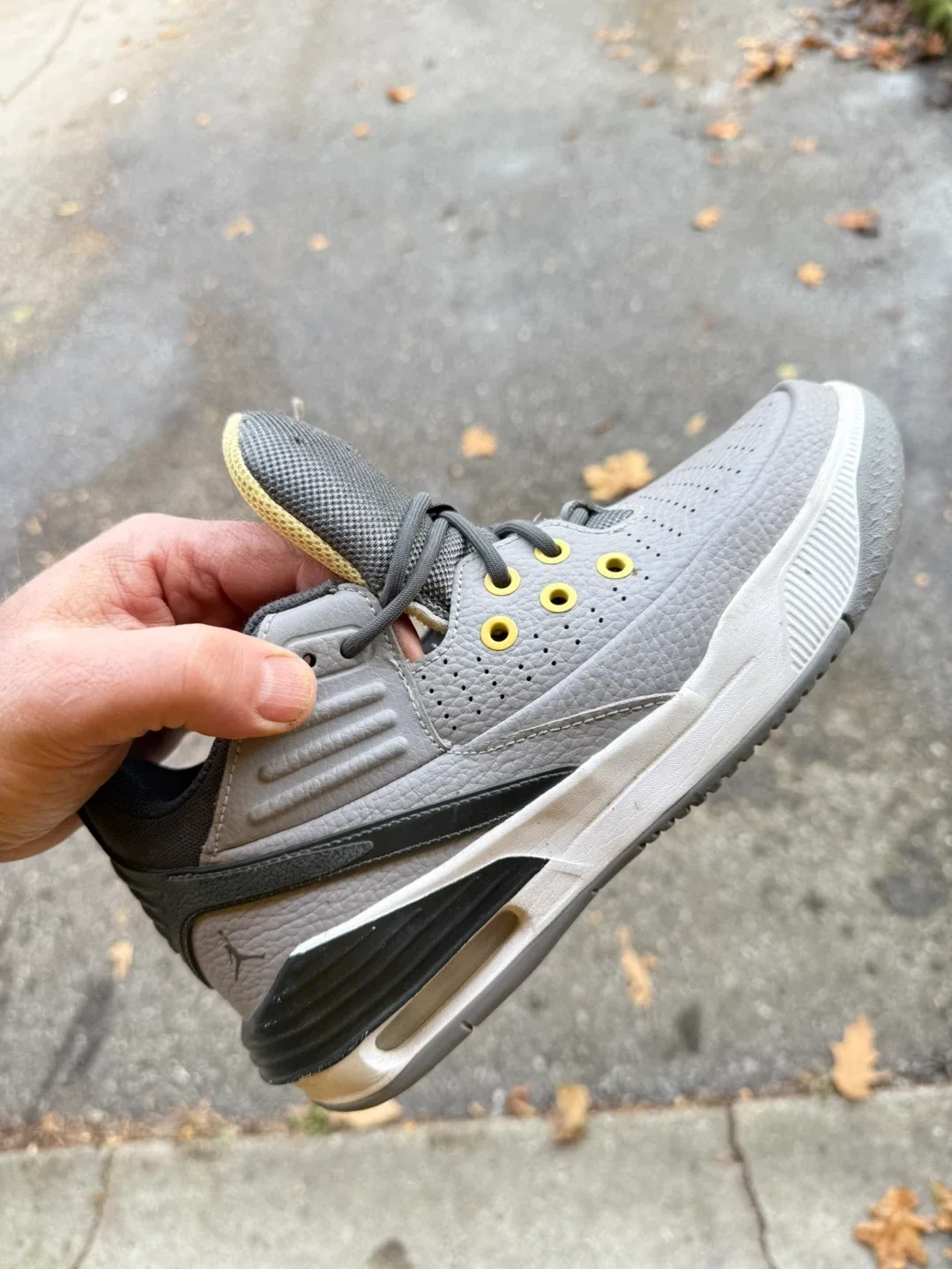 Jordan Stay Loyal 2 Grey Sneakers - Size 5.5 Youth