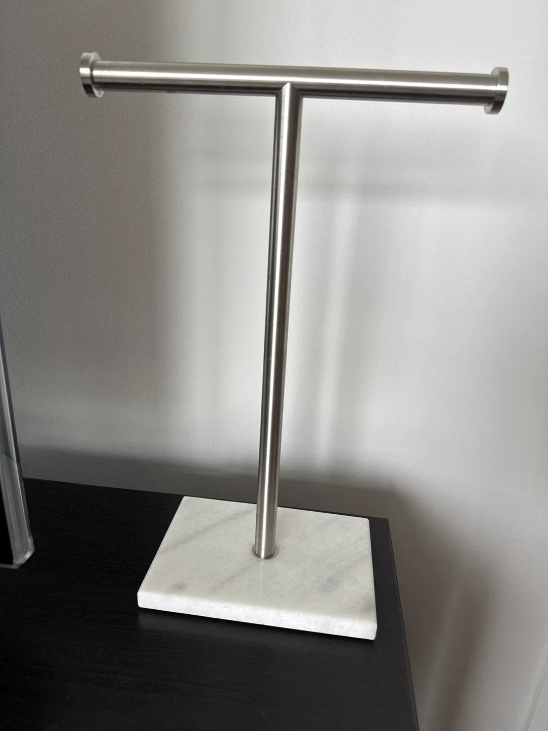 Towel holder with Marble Base