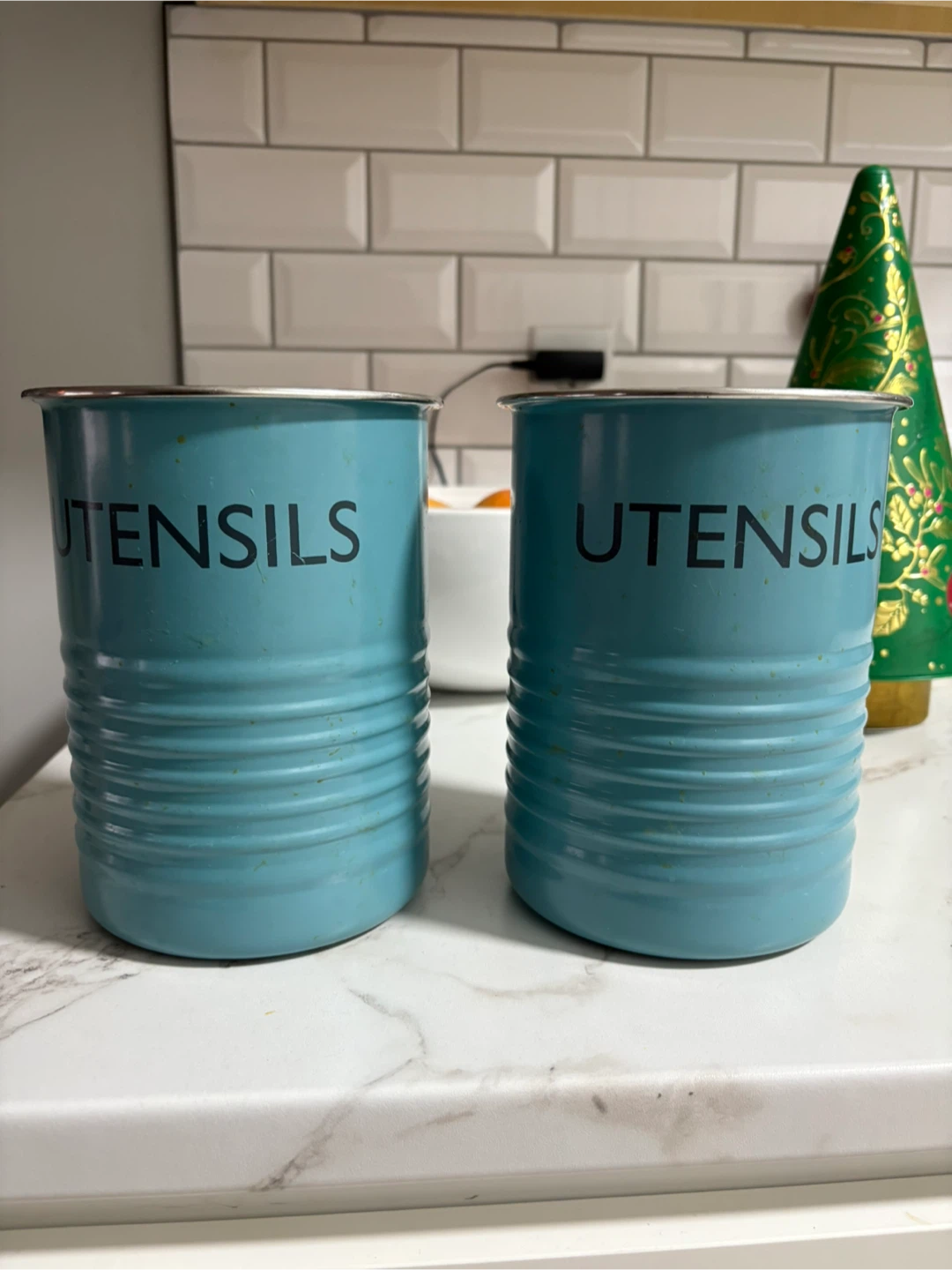 Typhoon Utensil Holder - Light Blue