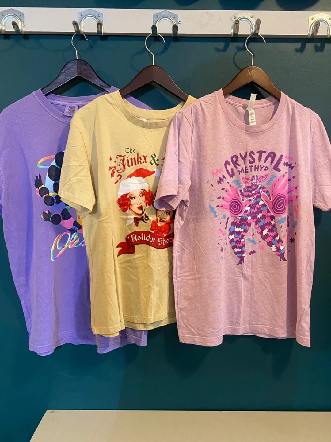 Drag Queen T-shirts: Olivia, Jinkx / De la and Crystal!