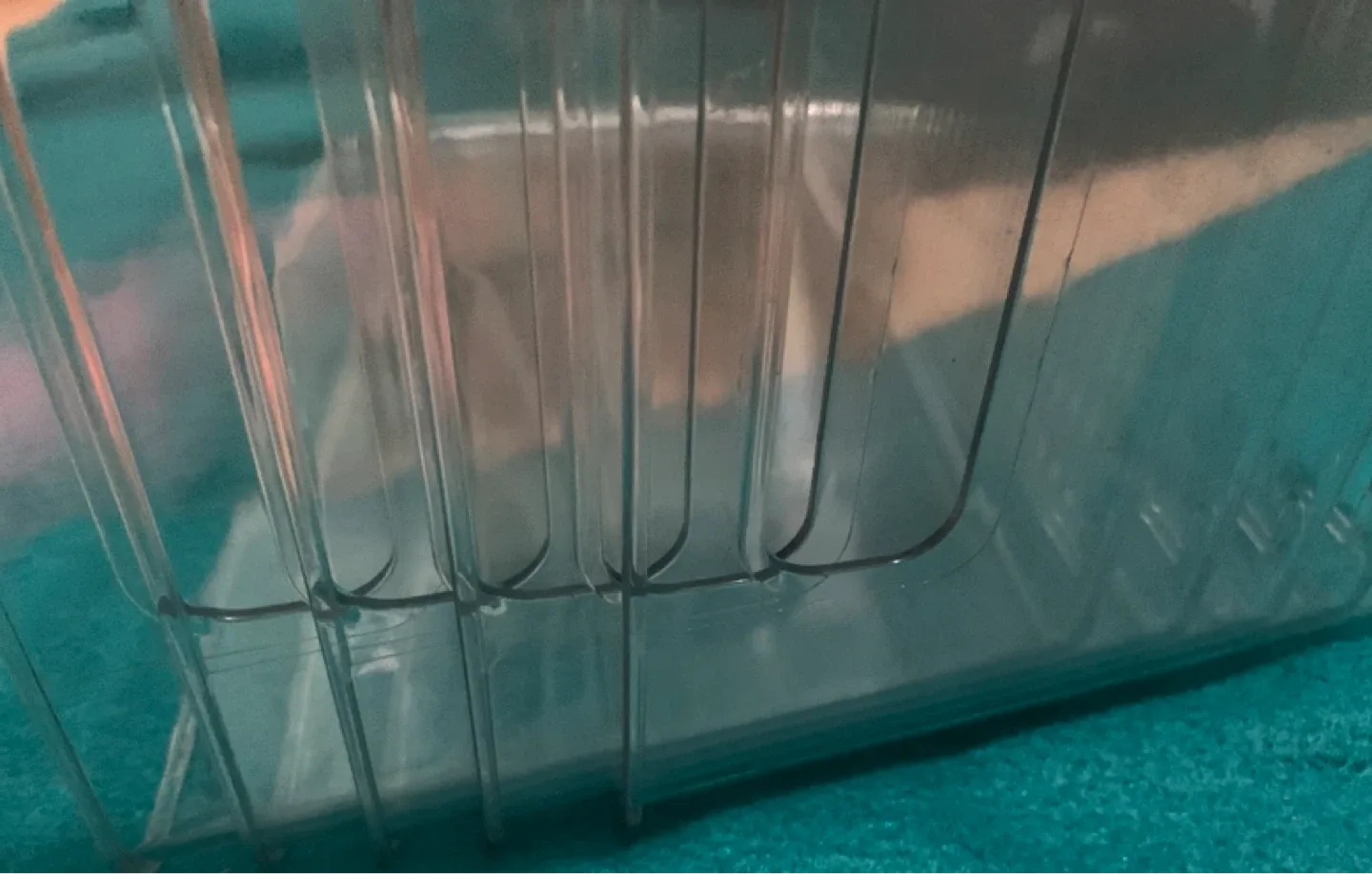 Clear Plastic Storage Bins with Handles ,5 pcs image indicator(5)