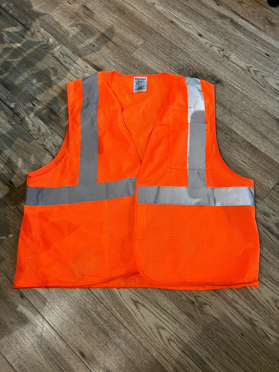 Body Guard High Visibility Safety Vest - Size S/M