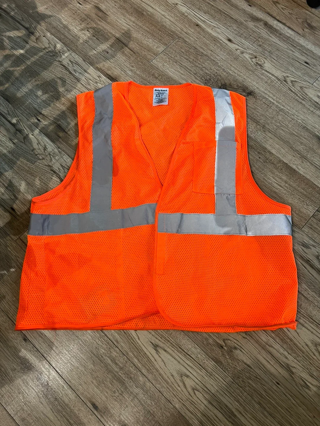 Body Guard High Visibility Safety Vest - Size S/M