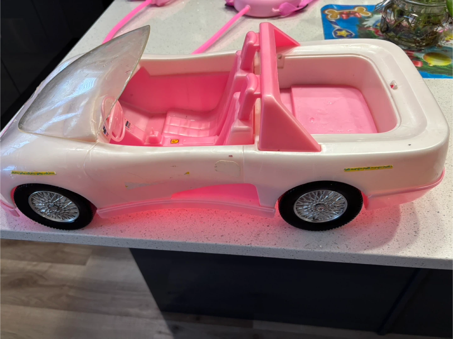 Barbie Convertible Car - Pink - photo 2