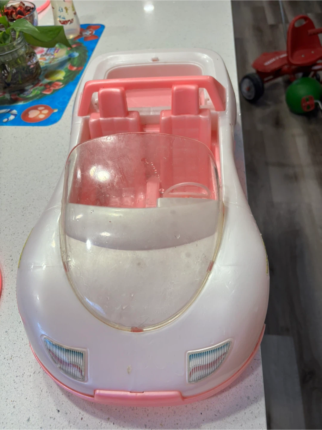 Barbie Convertible Car - Pink