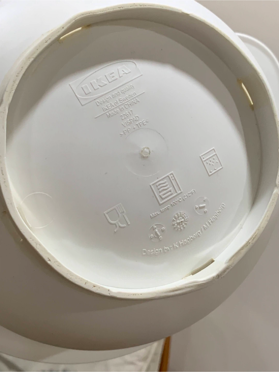IKEA VISPAD Mixing Bowl - White - photo 3
