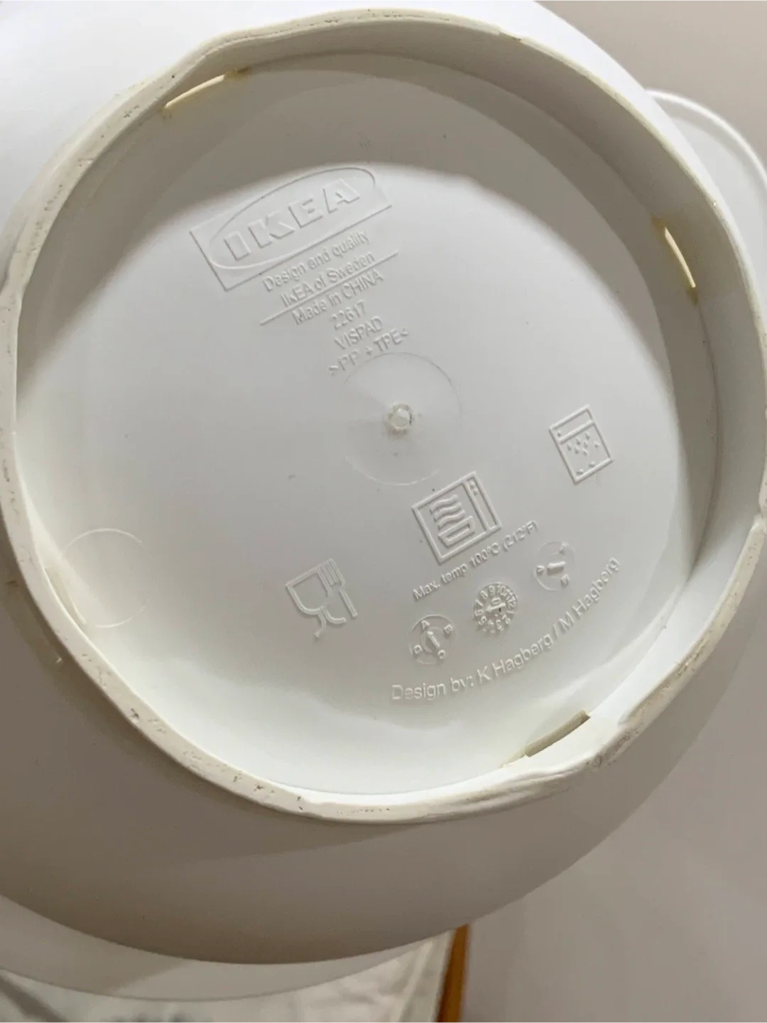 IKEA VISPAD Mixing Bowl - White image indicator(3)